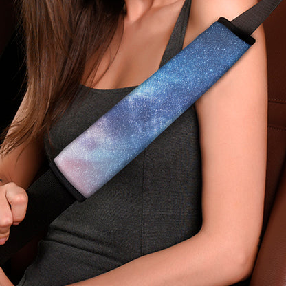 Night Sky Milky Way Print Car Seat Belt Covers