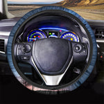 Night Sky Milky Way Print Car Steering Wheel Cover