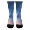 Night Sky Milky Way Print Crew Socks