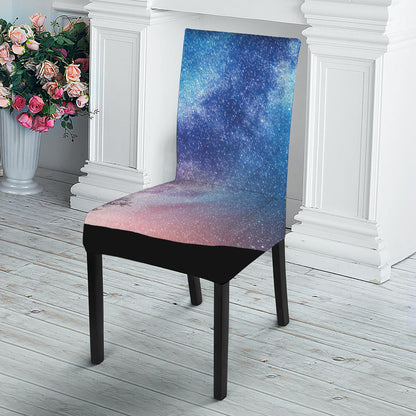 Night Sky Milky Way Print Dining Chair Slipcover