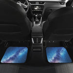 Night Sky Milky Way Print Front and Back Car Floor Mats