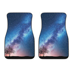 Night Sky Milky Way Print Front Car Floor Mats