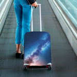 Night Sky Milky Way Print Luggage Cover