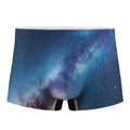 Night Sky Milky Way Print Men's Boxer Briefs