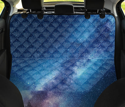 Night Sky Milky Way Print Pet Car Back Seat Cover