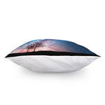 Night Sky Milky Way Print Pillow Cover