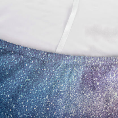 Night Sky Milky Way Print Sofa Cover