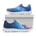 Night Sky Milky Way Print White Running Shoes