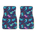 Night Star Unicorn Pattern Print Front Car Floor Mats