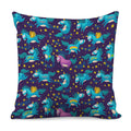 Night Star Unicorn Pattern Print Pillow Cover
