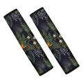 Night Tropical Hawaii Pattern Print Car Seat Belt Covers