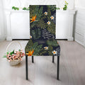 Night Tropical Hawaii Pattern Print Dining Chair Slipcover