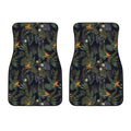 Night Tropical Hawaii Pattern Print Front Car Floor Mats