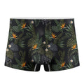 Night Tropical Hawaii Pattern Print Men's Boxer Briefs