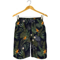 Night Tropical Hawaii Pattern Print Men's Shorts