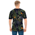 Night Tropical Hawaii Pattern Print Men's T-Shirt