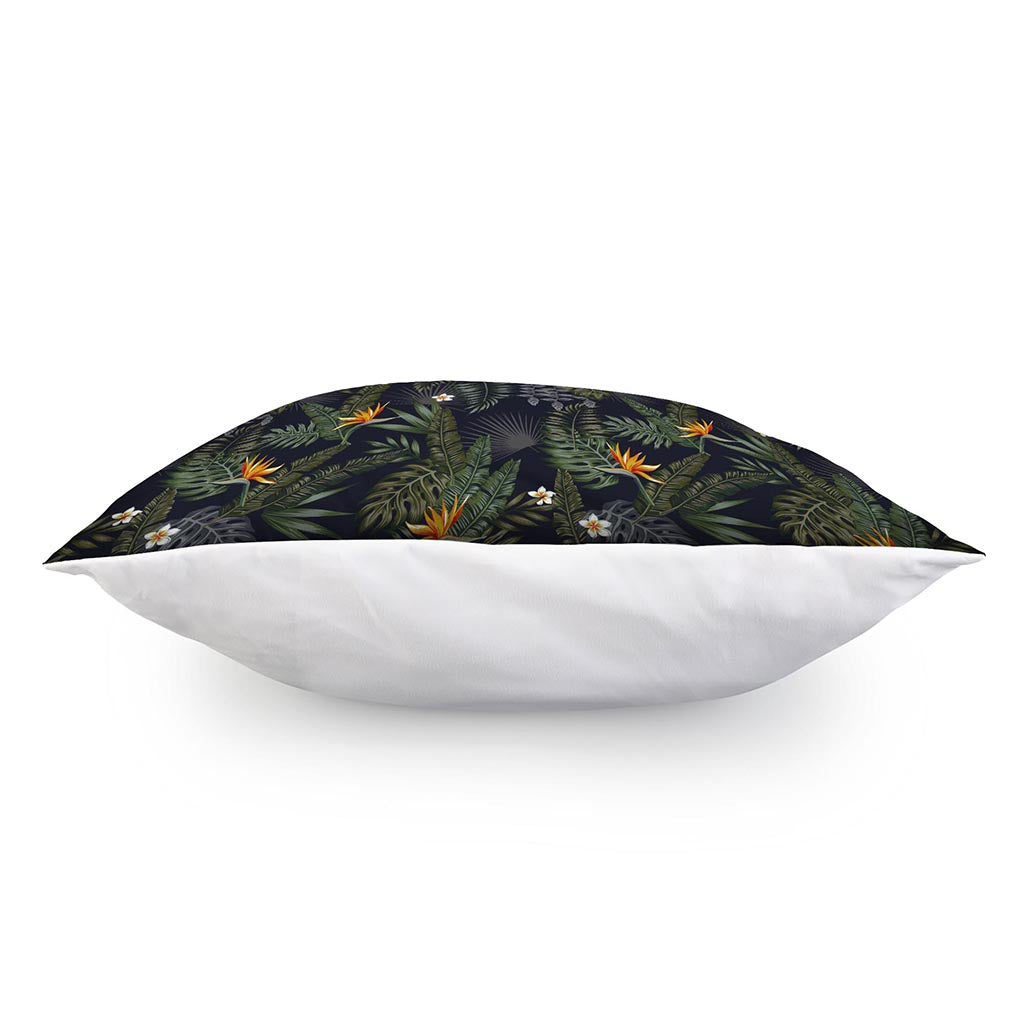 Night Tropical Hawaii Pattern Print Pillow Cover