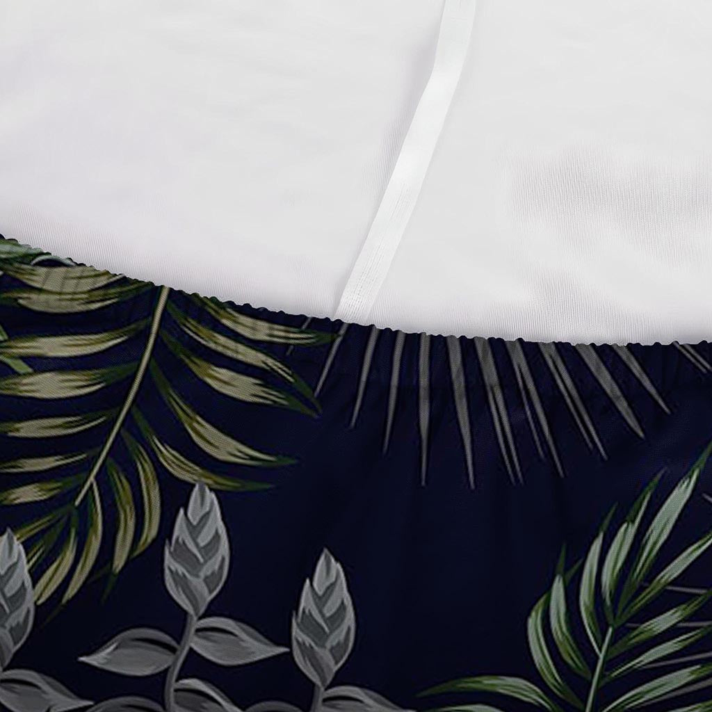 Night Tropical Hawaii Pattern Print Sofa Cover
