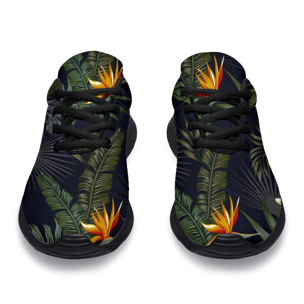 Night Tropical Hawaii Pattern Print Sport Shoes GearFrost