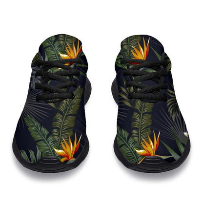 Night Tropical Hawaii Pattern Print Sport Shoes GearFrost