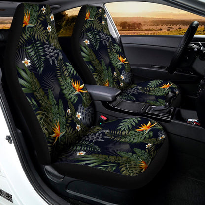 Night Tropical Hawaii Pattern Print Universal Fit Car Seat Covers