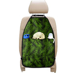 Night Tropical Palm Leaf Pattern Print Car Seat Organizers