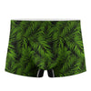 Night Tropical Palm Leaf Pattern Print Men's Boxer Briefs