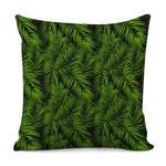 Night Tropical Palm Leaf Pattern Print Pillow Cover