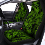 Night Tropical Palm Leaf Pattern Print Universal Fit Car Seat Covers