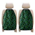 Night Tropical Palm Leaves Pattern Print Car Seat Organizers