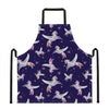 Night Winged Unicorn Pattern Print Apron