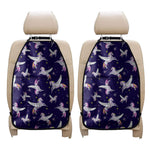 Night Winged Unicorn Pattern Print Car Seat Organizers