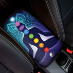 Nine Chakras Aura Print Car Center Console Cover