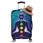 Nine Chakras Aura Print Luggage Cover