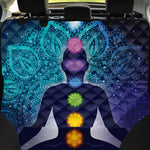 Nine Chakras Aura Print Pet Car Back Seat Cover