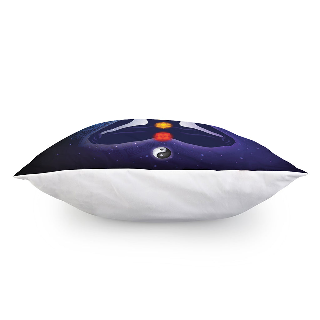 Nine Chakras Aura Print Pillow Cover