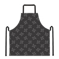 Ninja Shuriken Pattern Print Apron