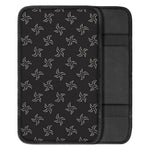 Ninja Shuriken Pattern Print Car Center Console Cover