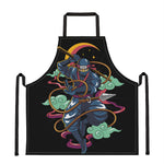 Ninja Warrior Print Apron