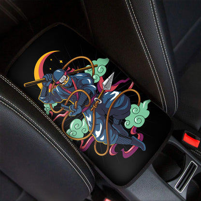 Ninja Warrior Print Car Center Console Cover