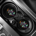 Ninja Warrior Print Car Coasters