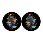 Ninja Warrior Print Car Coasters