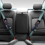 Ninja Warrior Print Car Seat Belt Covers