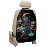 Ninja Warrior Print Car Seat Organizers