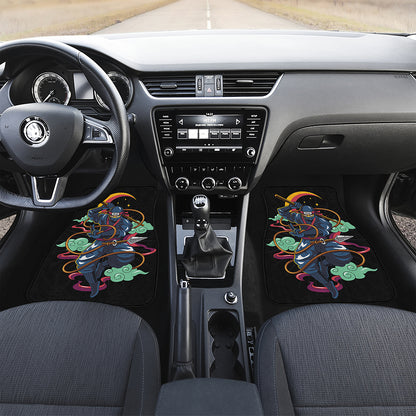 Ninja Warrior Print Front and Back Car Floor Mats