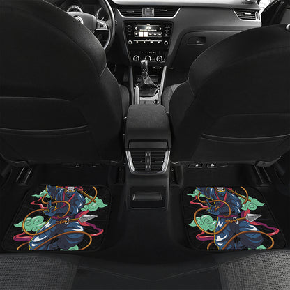 Ninja Warrior Print Front and Back Car Floor Mats