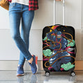 Ninja Warrior Print Luggage Cover