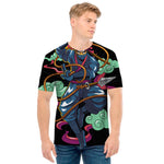 Ninja Warrior Print Men's T-Shirt