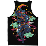 Ninja Warrior Print Men's Tank Top
