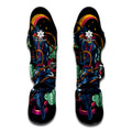 Ninja Warrior Print Muay Thai Shin Guards